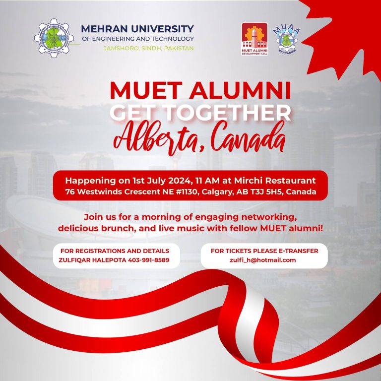 MUET Alumni Get Together Alberta, Canada